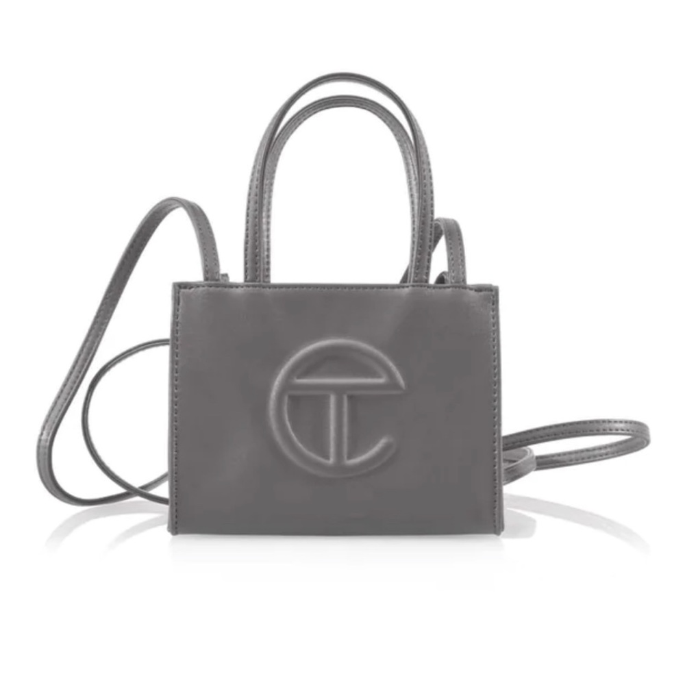 Gray telfar bag